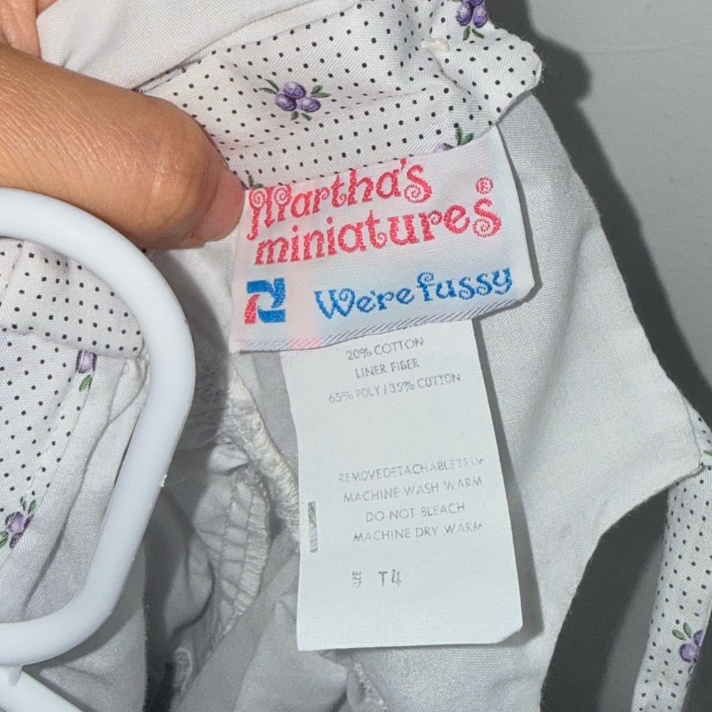 Martha’s Miniatures 4T mini dress - Picture 6 of 7